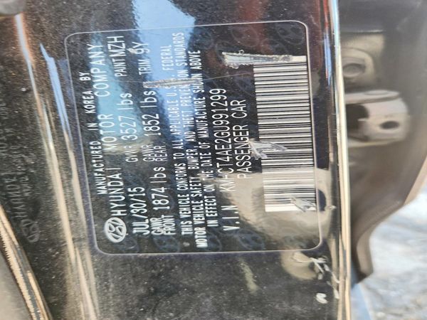 2016 HYUNDAI ACCENT