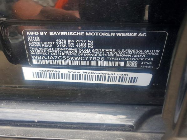 2019 BMW 530 xDrive