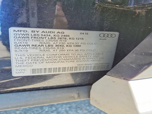 2019 AUDI Q5 quattro Premium Plus