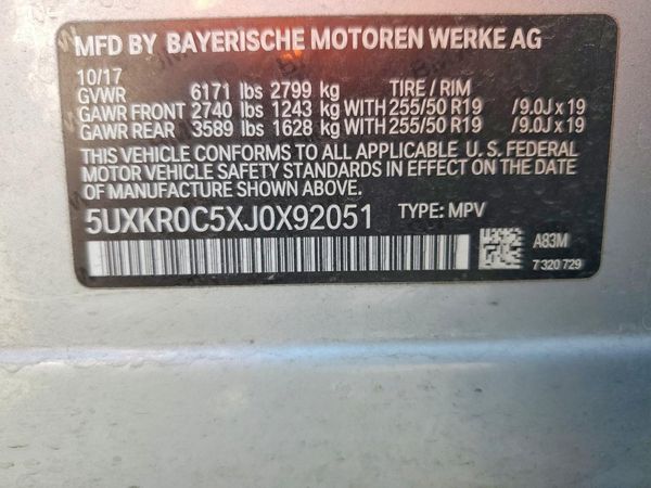 2018 BMW X5 xDrive35i