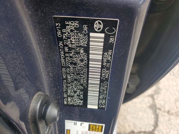 2013 TOYOTA PRIUS