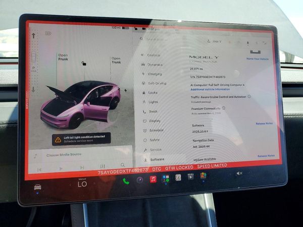 2025 TESLA MODEL Y