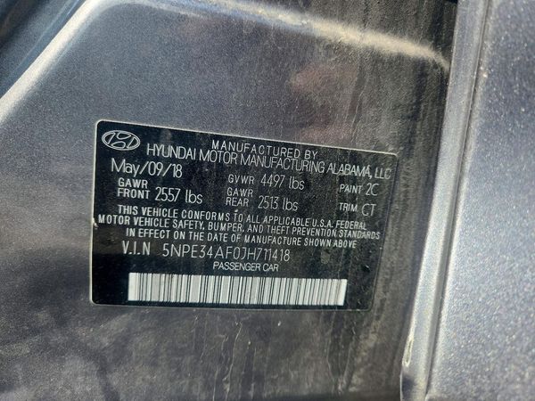 2018 HYUNDAI SONATA