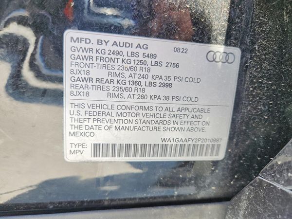 2023 AUDI Q5 S Line quattro Premium