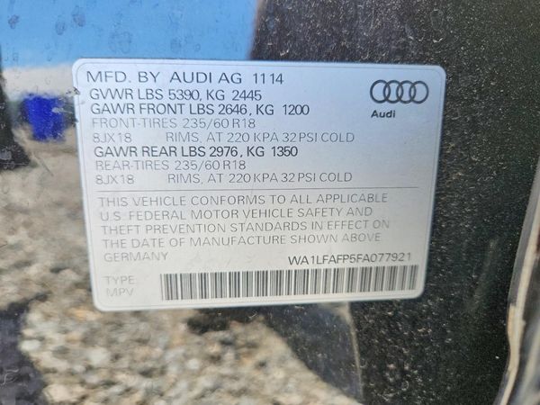 2015 AUDI Q5 Premium Plus