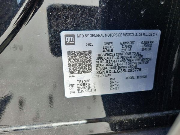 2025 CHEVROLET EQUINOX