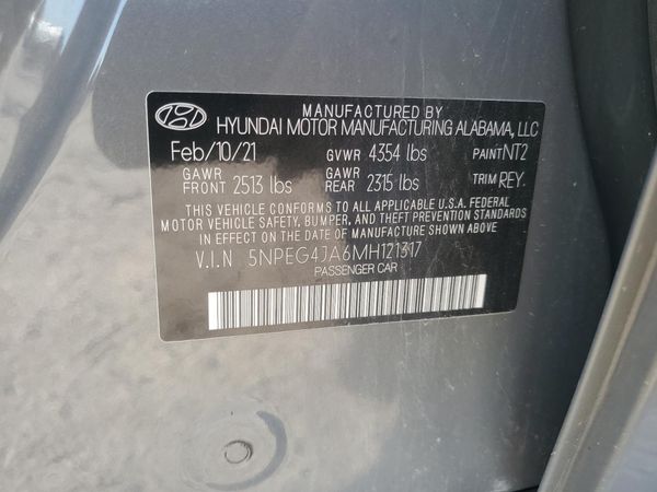 2021 HYUNDAI SONATA