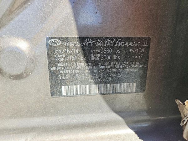 2014 HYUNDAI ELANTRA