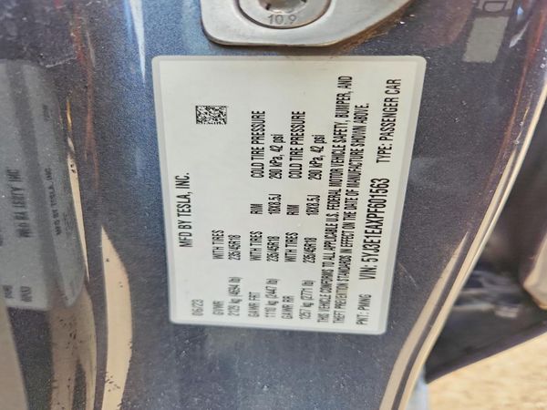 2023 TESLA MODEL 3
