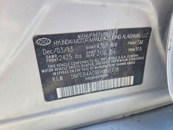 2014 HYUNDAI SONATA GLS/ GLS Popular