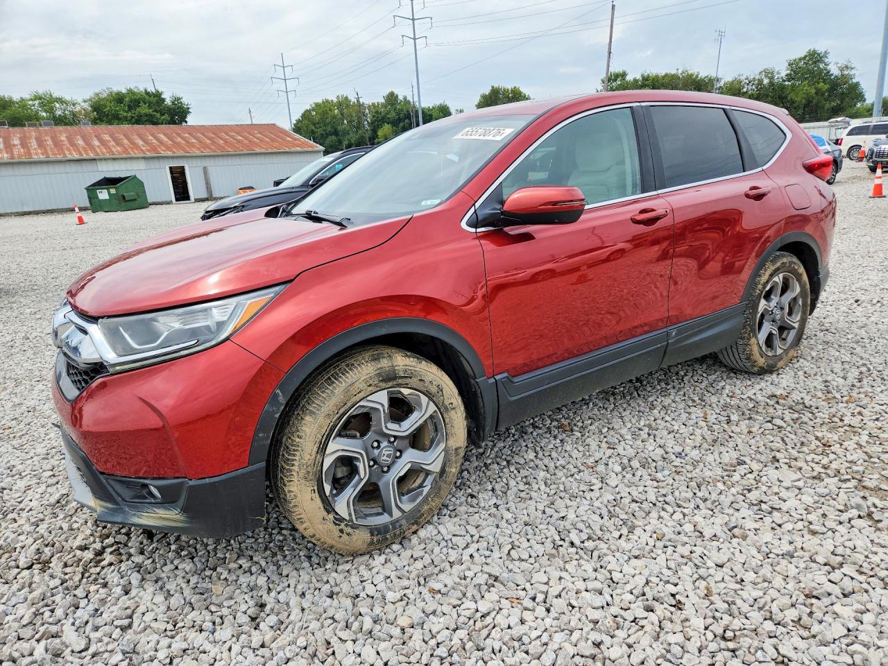 2017 HONDA CRV EX — Front 3/4