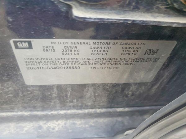 2013 CADILLAC XTS Luxury