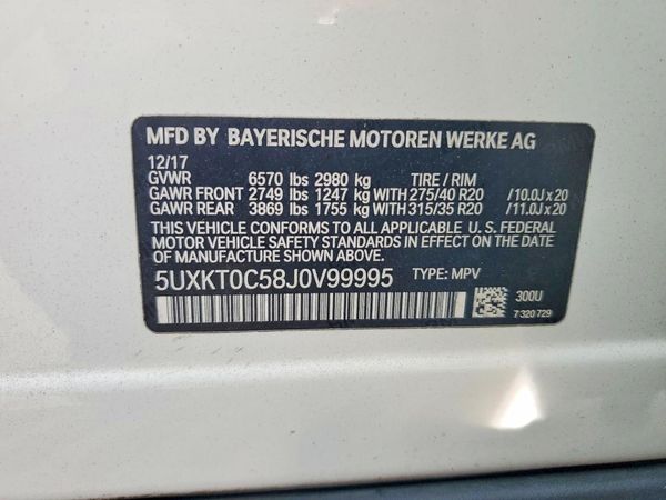 2018 BMW X5 xDrive40e
