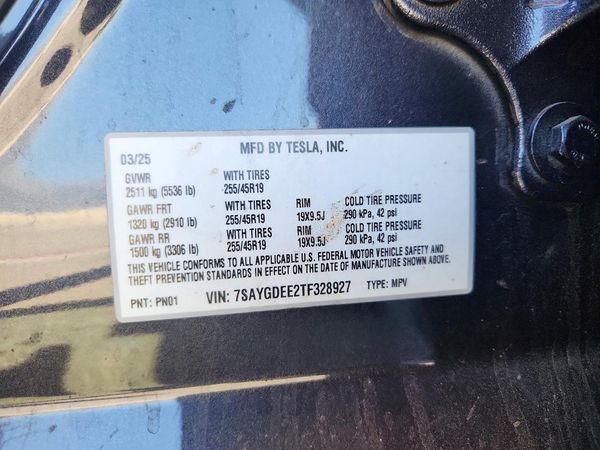 2026 TESLA MODEL Y