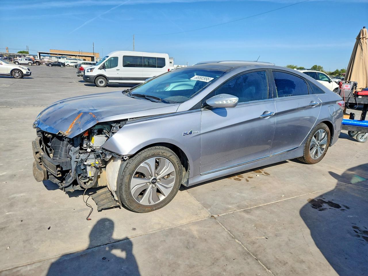 2015 HYUNDAI SONATA GLS(Middle) — Front 3/4