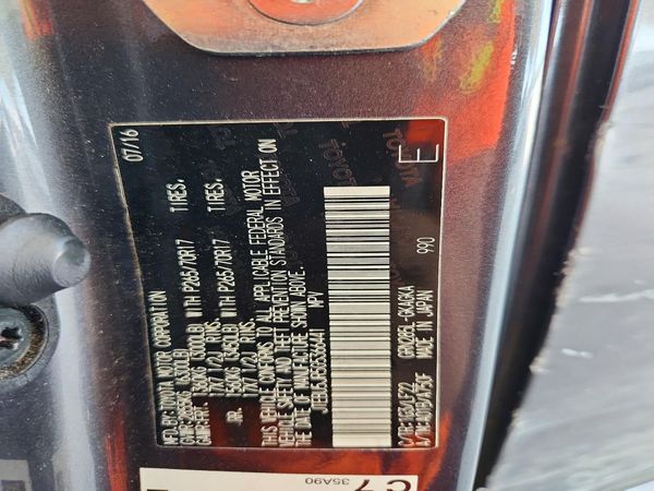 2016 TOYOTA 4RUNNER Base Grade
