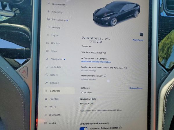 2018 TESLA MODEL S
