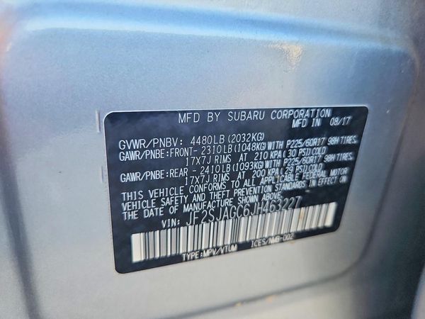 2018 SUBARU FORESTER Premium+ES