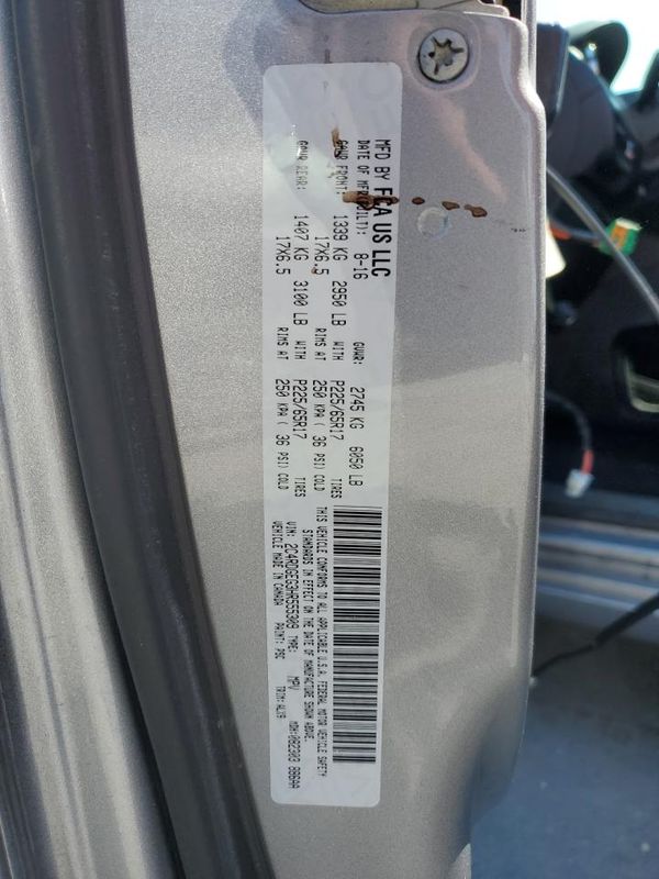 2017 DODGE GRAND CARAVAN