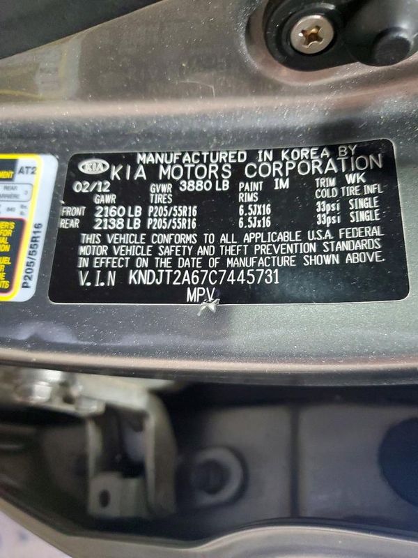 2012 KIA SOUL GL