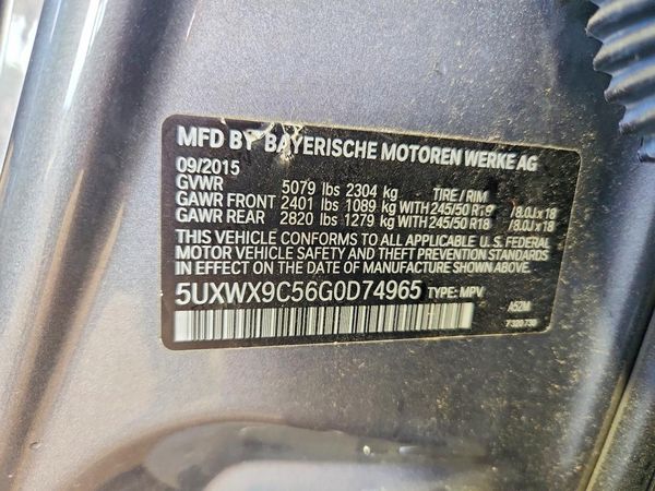 2016 BMW X3 xDrive28i