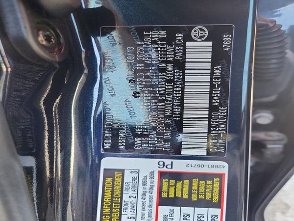 2014 TOYOTA CAMRY