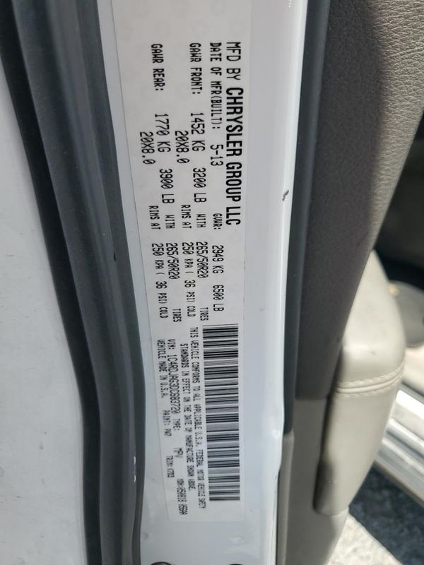 2013 DODGE DURANGO SXT AWD
