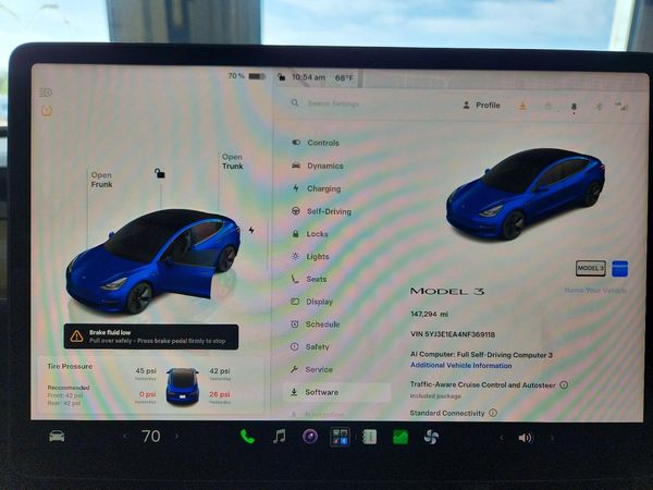 2022 TESLA MODEL 3 — ODOM