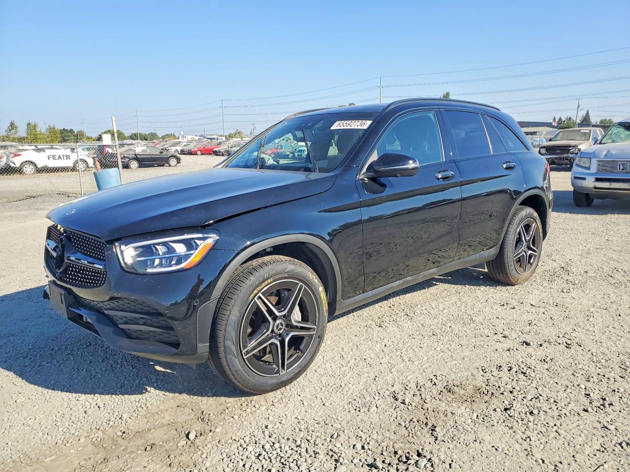2022 MERCEDES-BENZ GLC-CLASS GLC300 4MATIC — Front 3/4