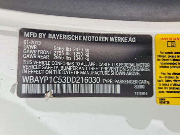 2013 BMW 650