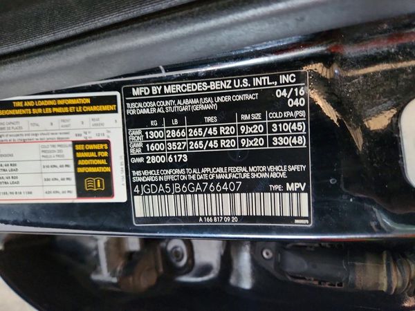 2016 MERCEDES-BENZ GLE GLE350