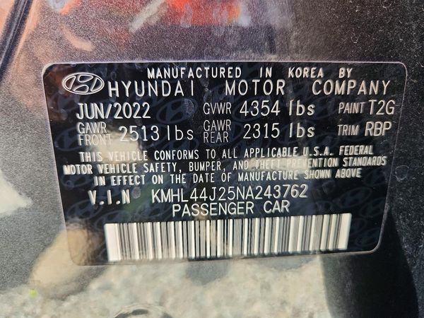 2022 HYUNDAI SONATA SEL Plus