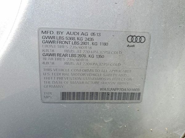 2013 AUDI Q5 Premium Plus