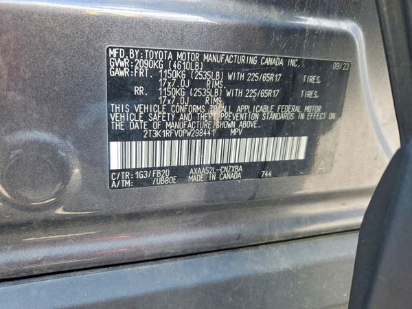 2023 TOYOTA RAV4 LE