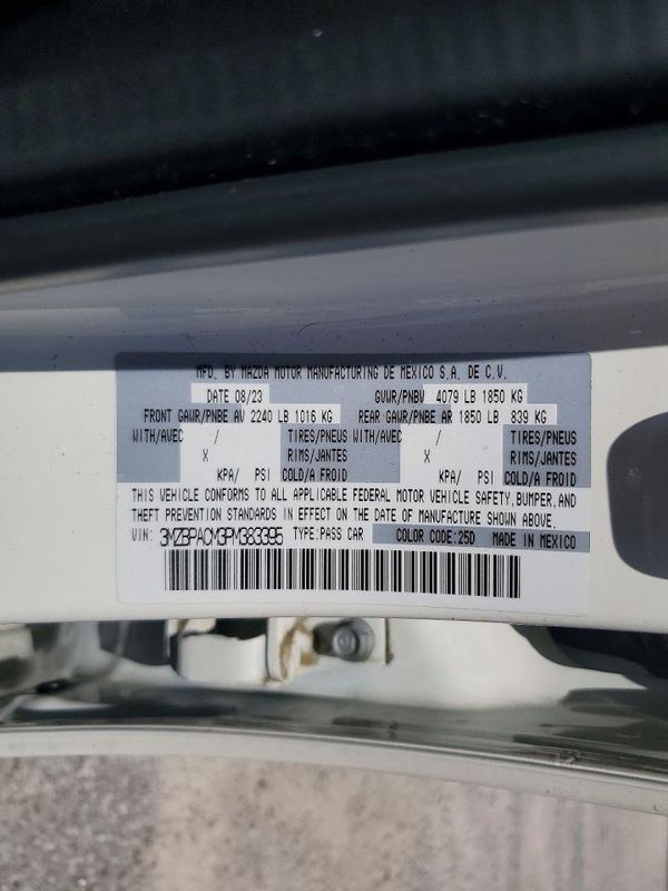 2023 MAZDA 3 Preferred Package