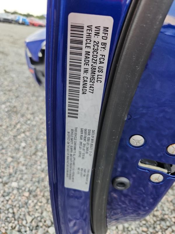 2021 DODGE CHALLENGER