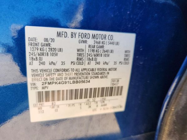 2020 FORD EDGE
