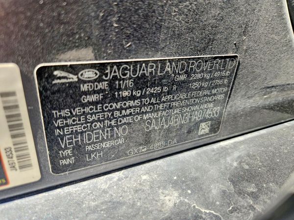 2017 JAGUAR XE