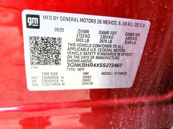 2025 CHEVROLET BLAZER 2LT
