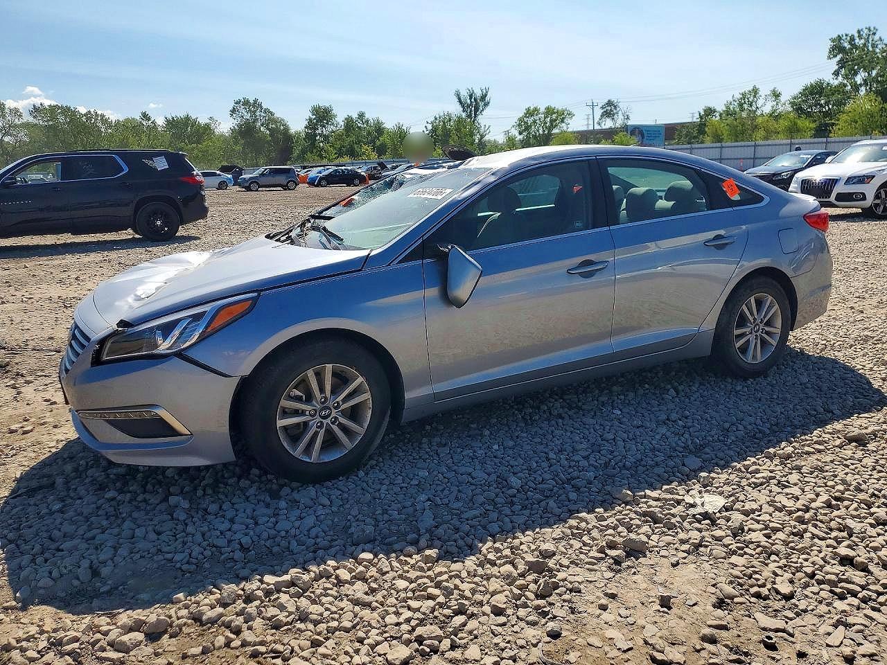 2015 HYUNDAI SONATA SE, ECO — Front 3/4