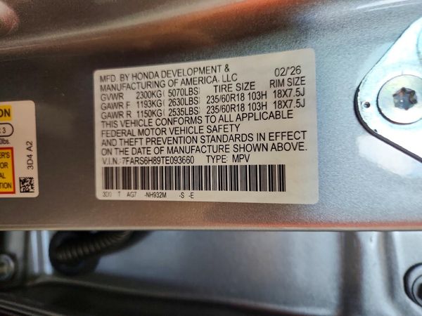 2026 HONDA CR-V