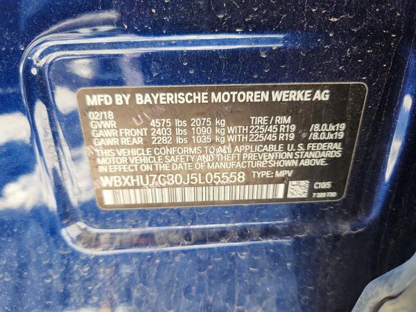 2018 BMW X1 sDrive28i
