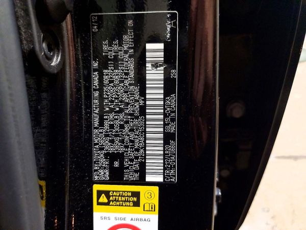 2012 LEXUS RX 350