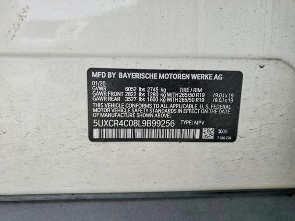 2020 BMW X5 sDrive40i