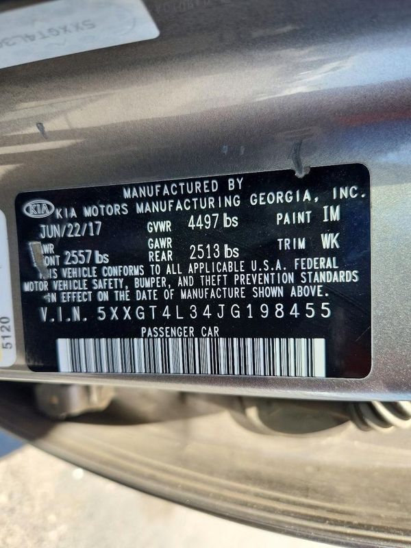 2018 KIA OPTIMA LX