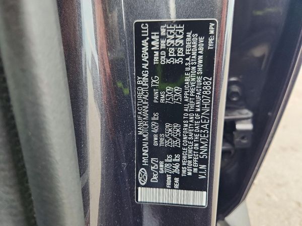 2022 HYUNDAI TUCSON