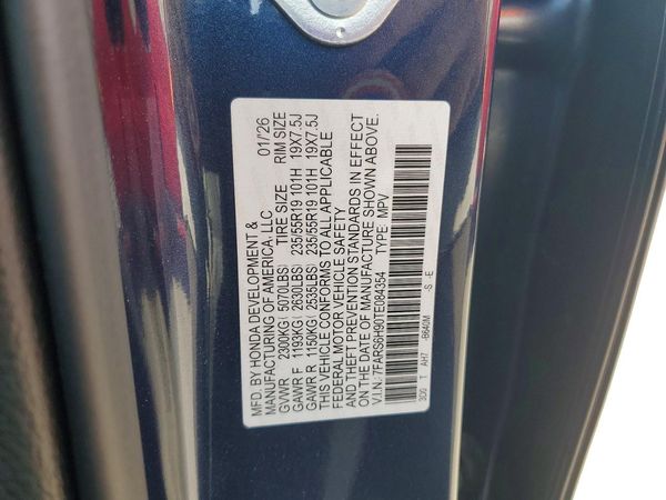 2026 HONDA CR-V Sport Touring — VINS