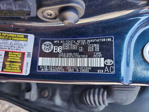 2018 TOYOTA COROLLA L/LE/SE/XLE/XSE