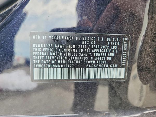 2021 VOLKSWAGEN JETTA
