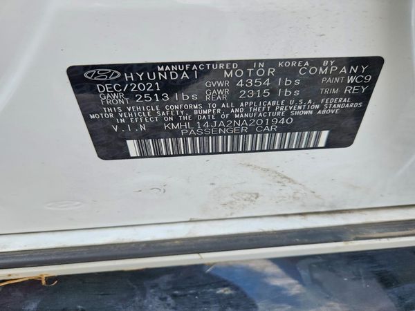 2022 HYUNDAI SONATA